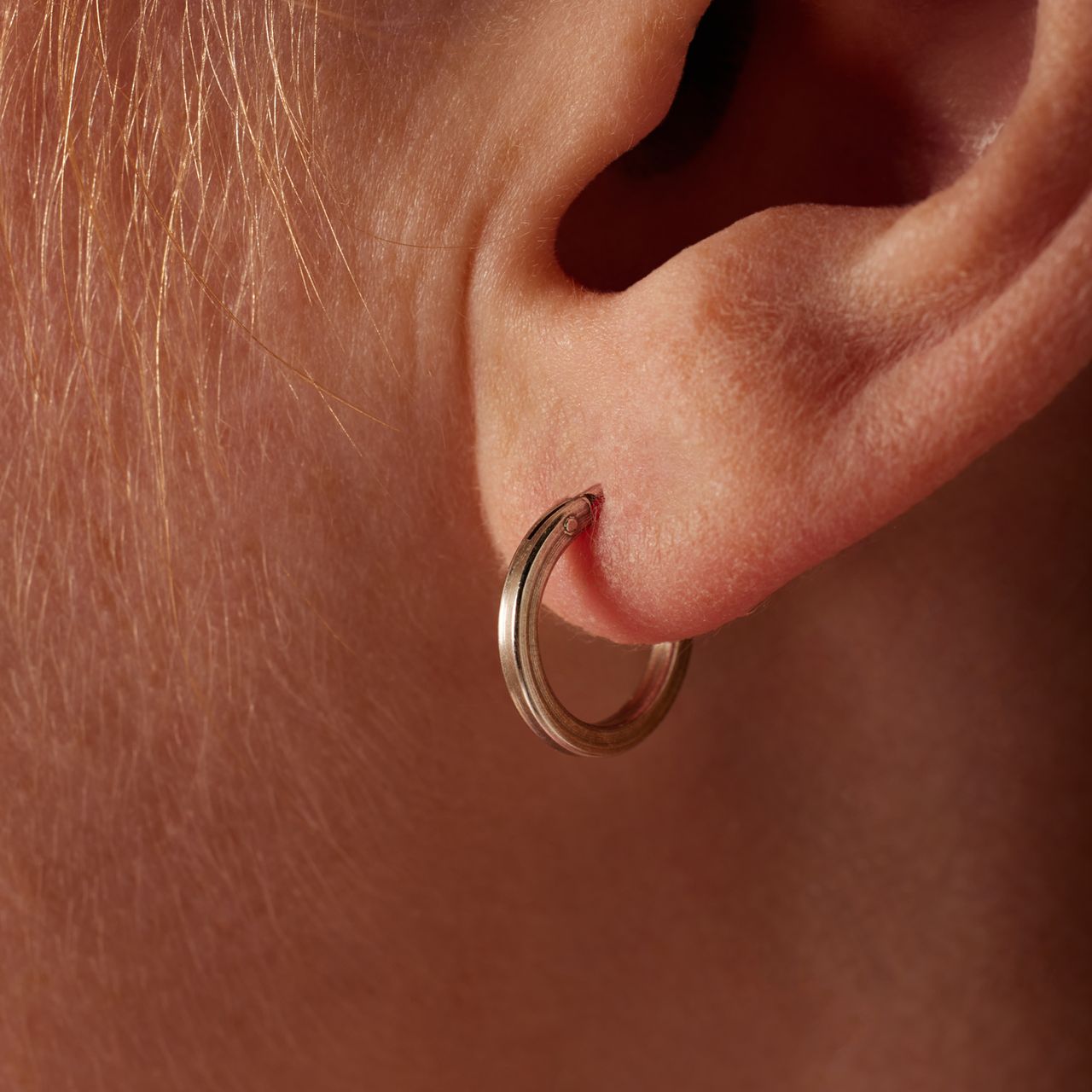 Ohrringe aus 925 Silber, 12 mm