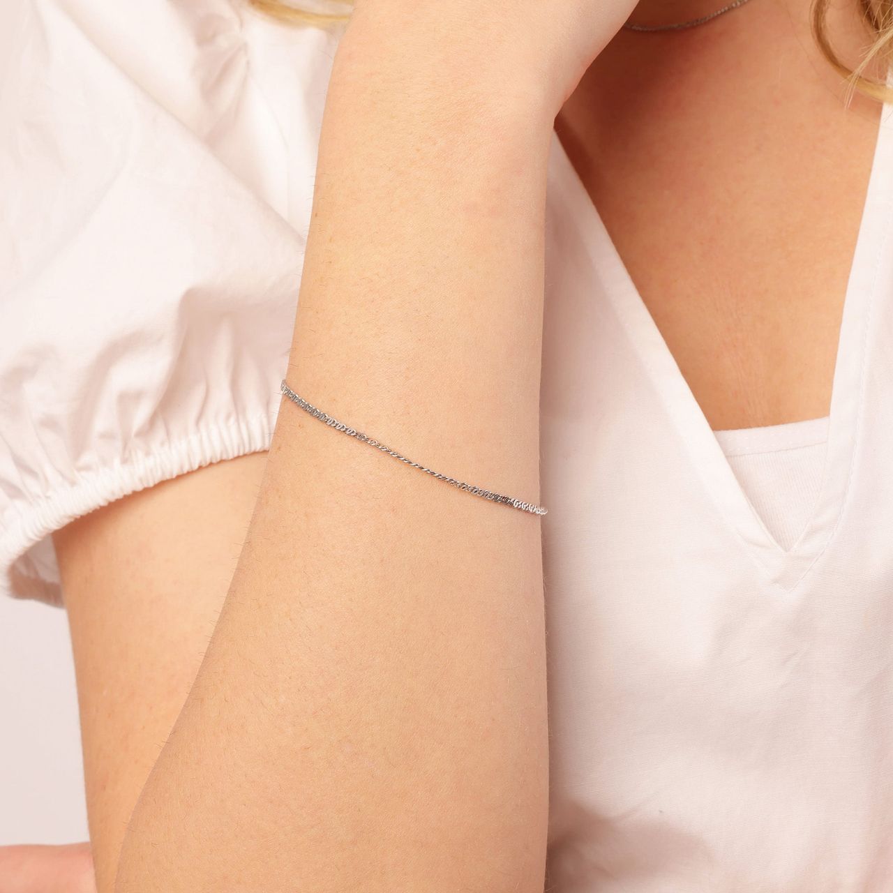 Armband aus 925 Silber mit Fantasieglied