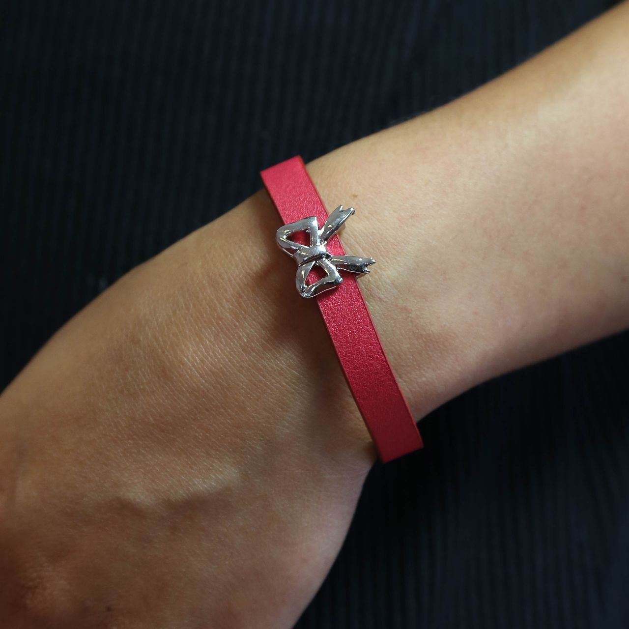 Bijoux zilverkleurige bedelarmband voor dames