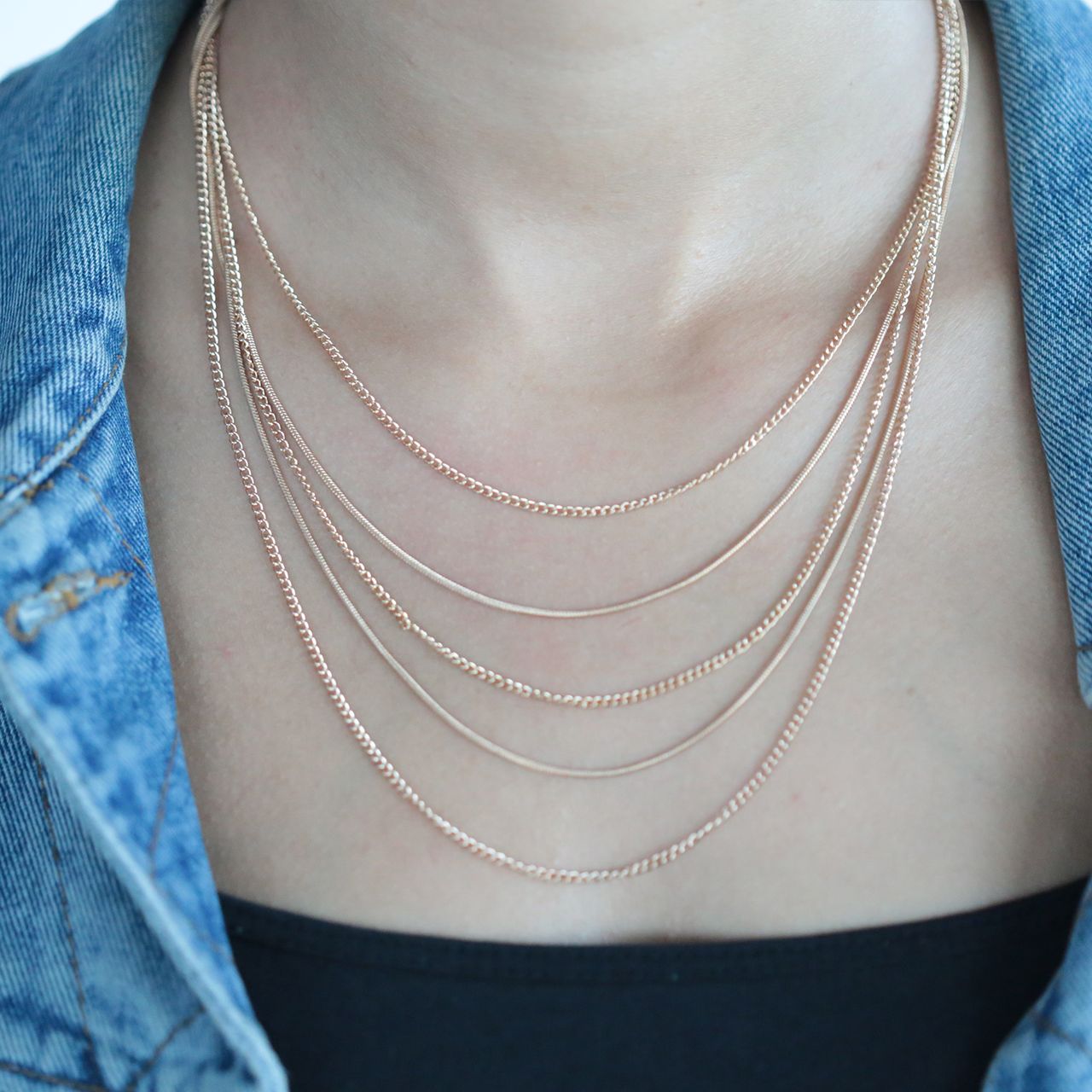 Bijoux goudkleurige ketting met hanger voor dames