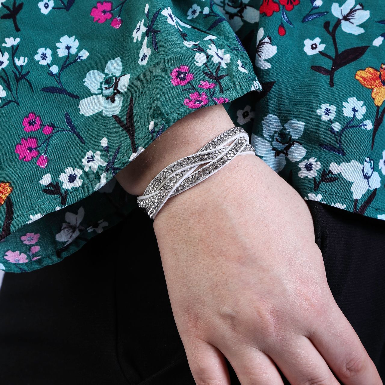 Bijoux goudkleurige wikkelarmband voor dames