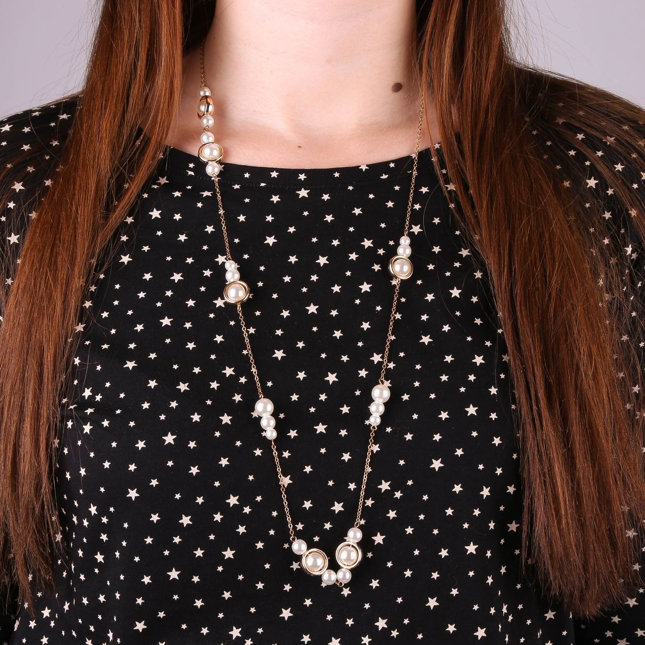 Bijoux goudkleurige ketting voor dames