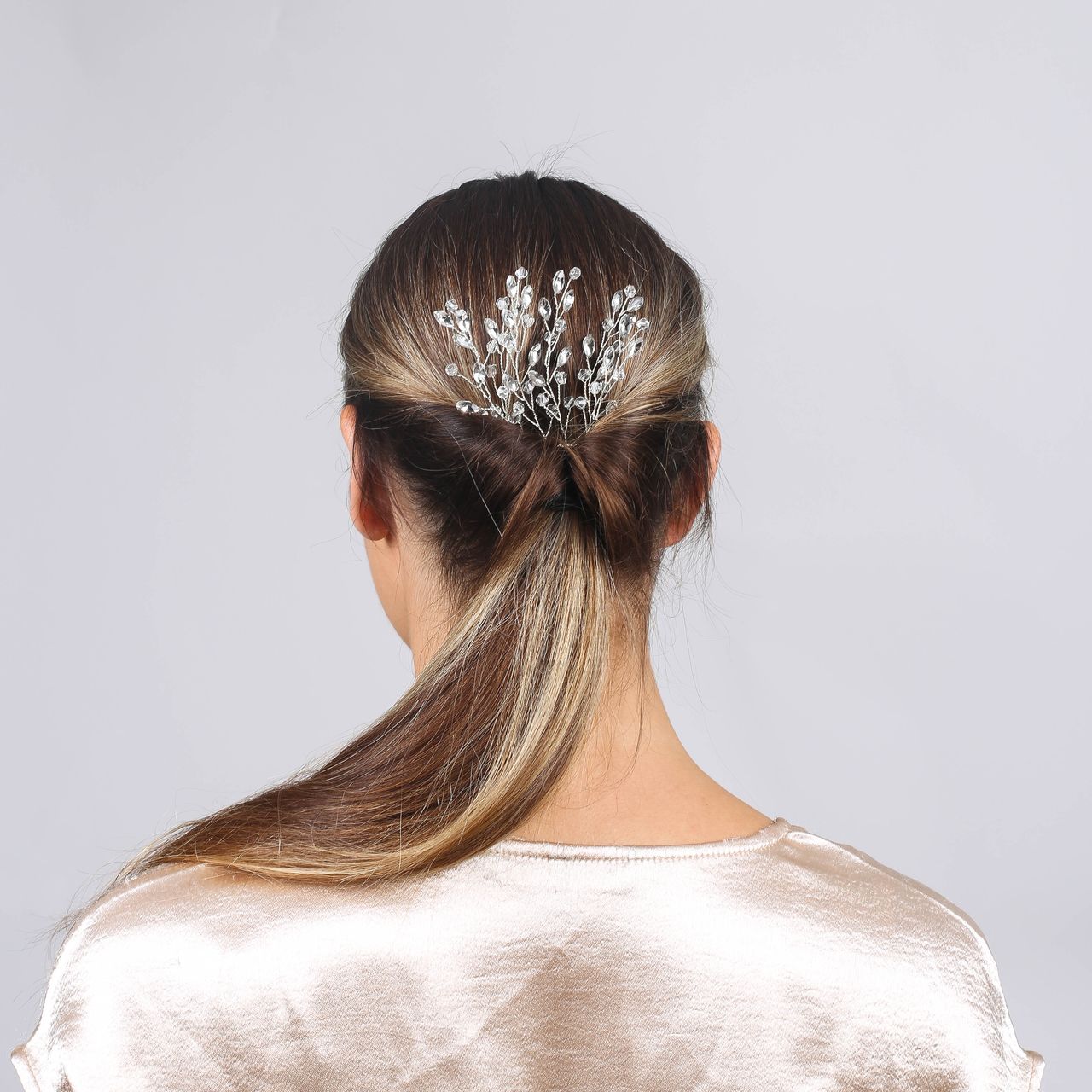 Haarkamm mit Strass