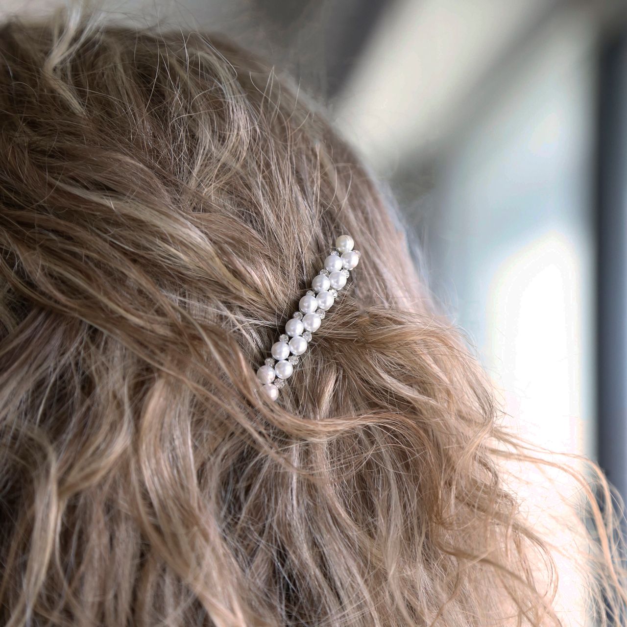 Bijoux zilverkleurige haaraccessoire voor dames