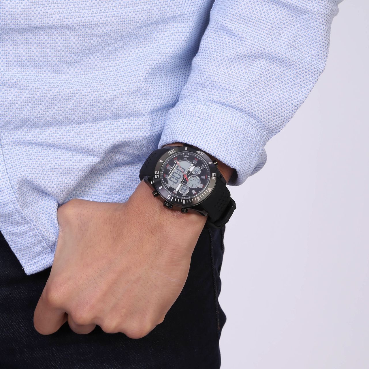 Lorus digitaal heren horloge R2335LX9