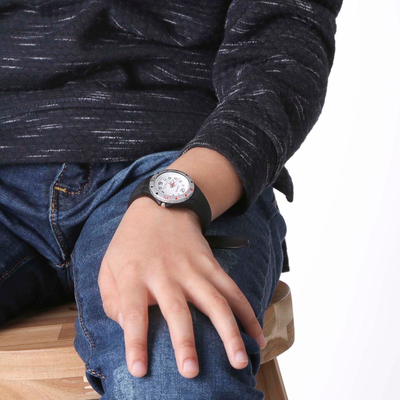 Lorus Kinder Horloge Zwart RX41CX9