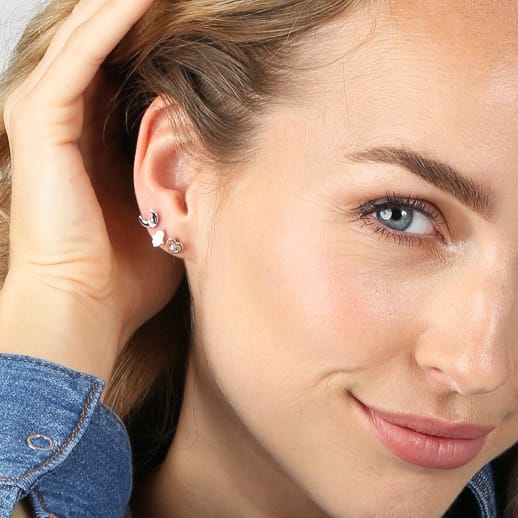 Ohrstecker, 925 Silber, Wish