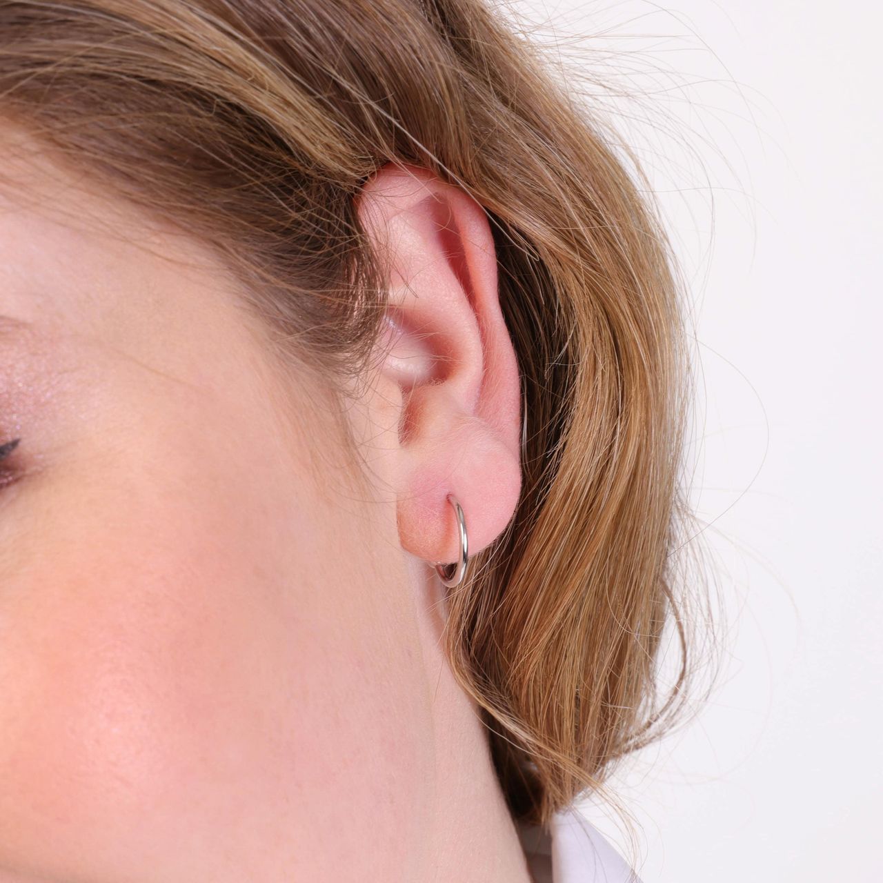 Zilveren oorbel Mix&Match