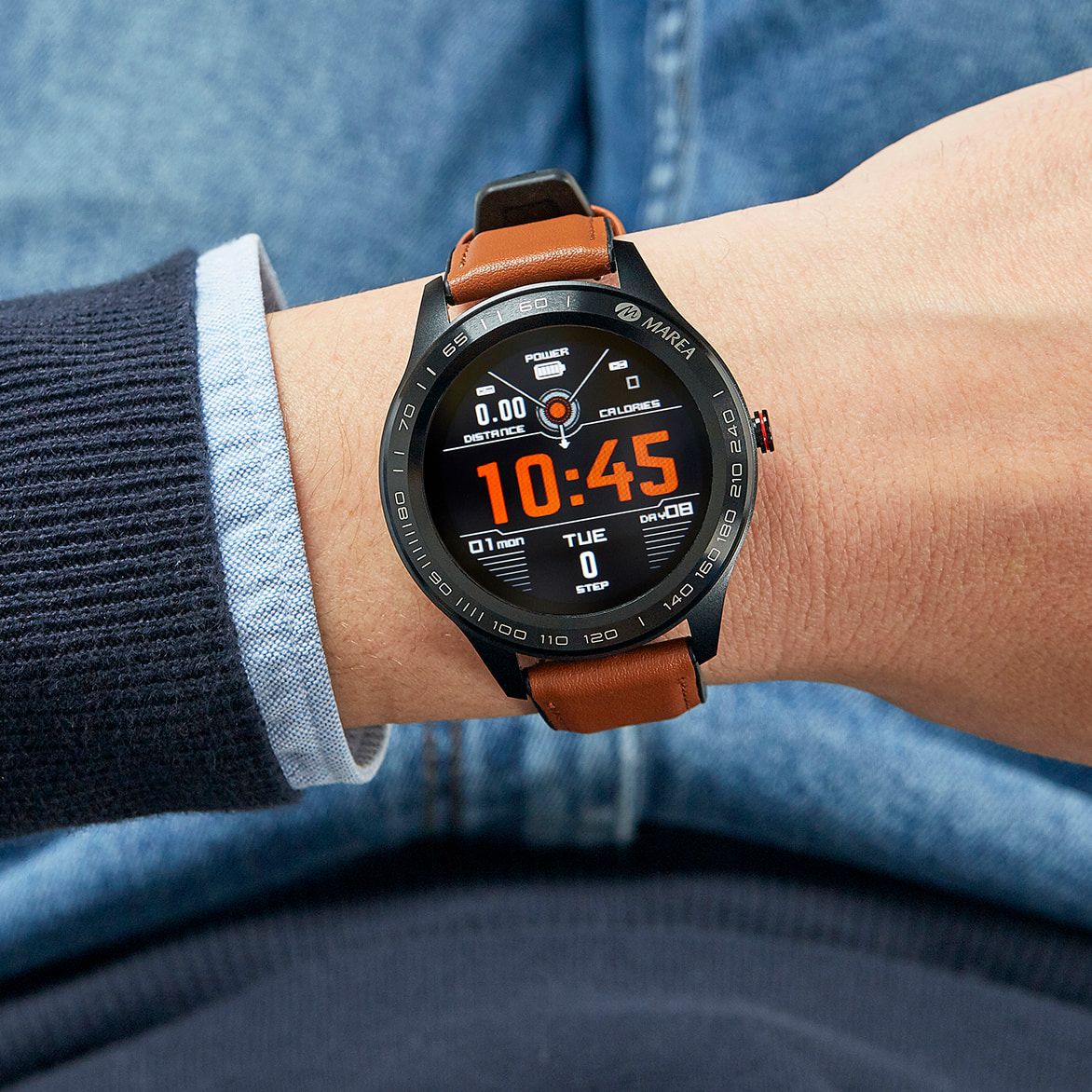 Marea Smartwatch Digitaal Heren Horloge B60001/5