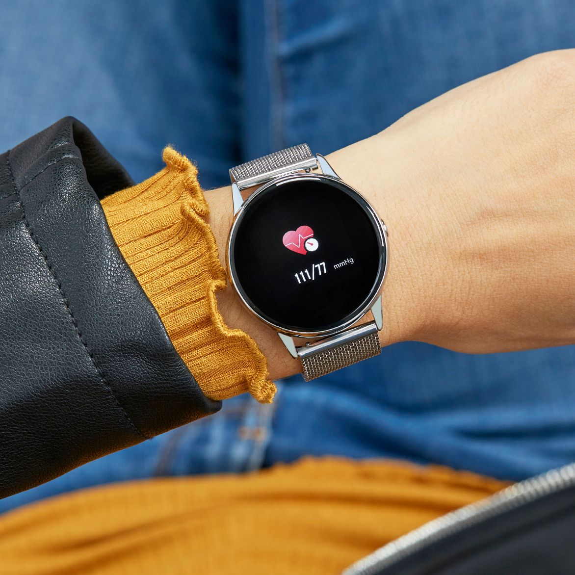 Marea Smartwatch Digitaal Dames Horloge Zwart B58001/2