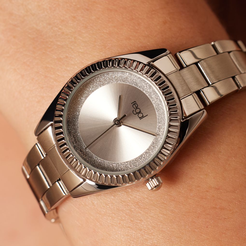 Regal Dames Horloge Zilverkleurig