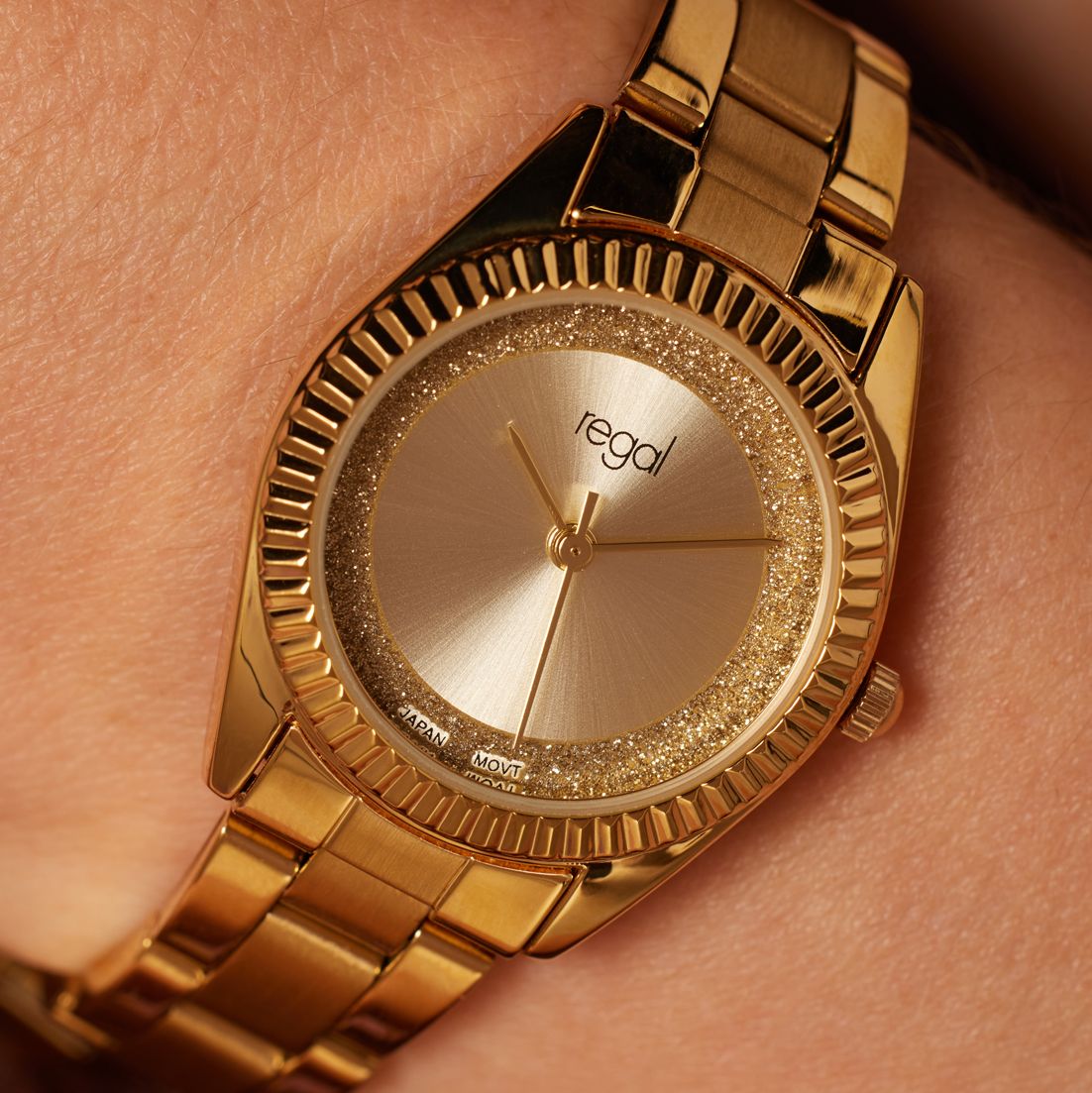 Regal Dames Horloge Goudkleurig