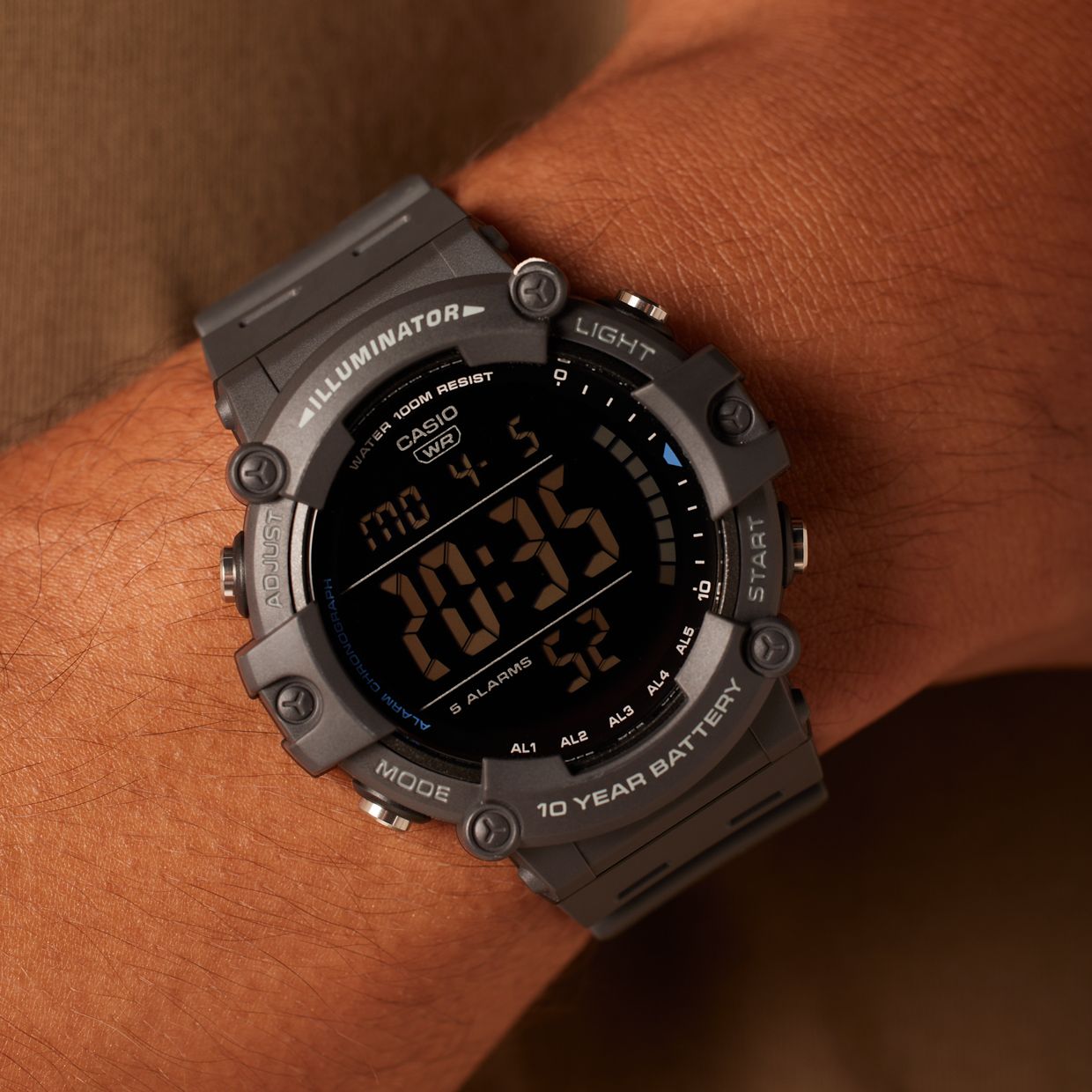 CASIO COLL SPORTS, blau, Harz AE-1500WH-8BVEF