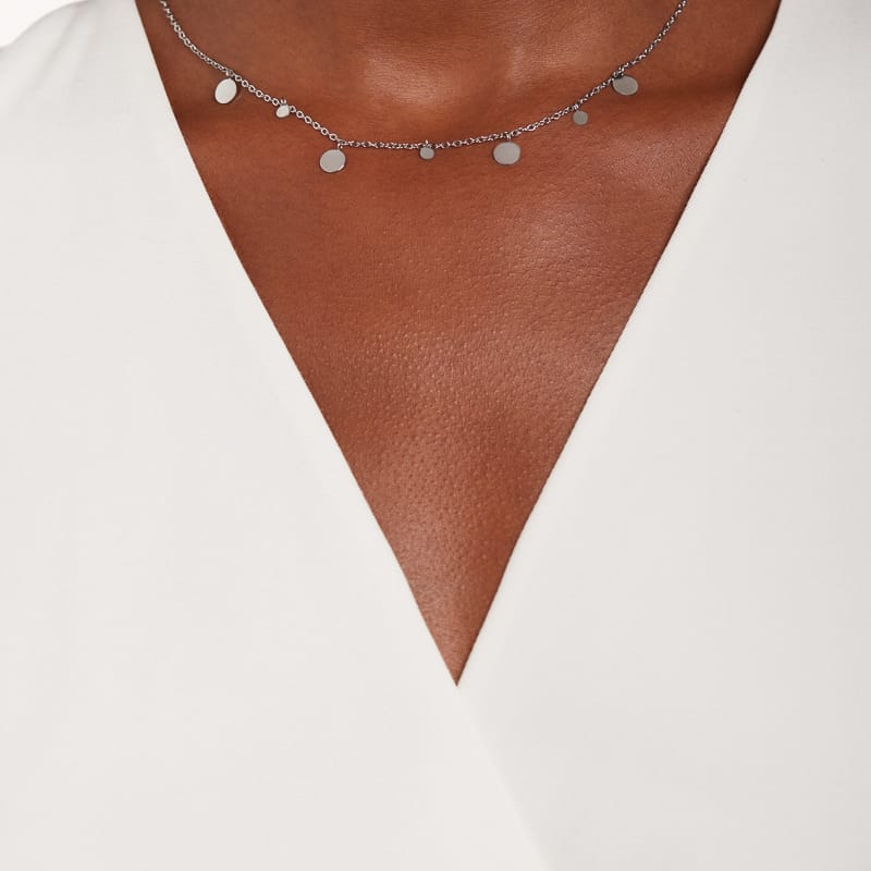 Myla stainless steel goldplated ketting voor dames