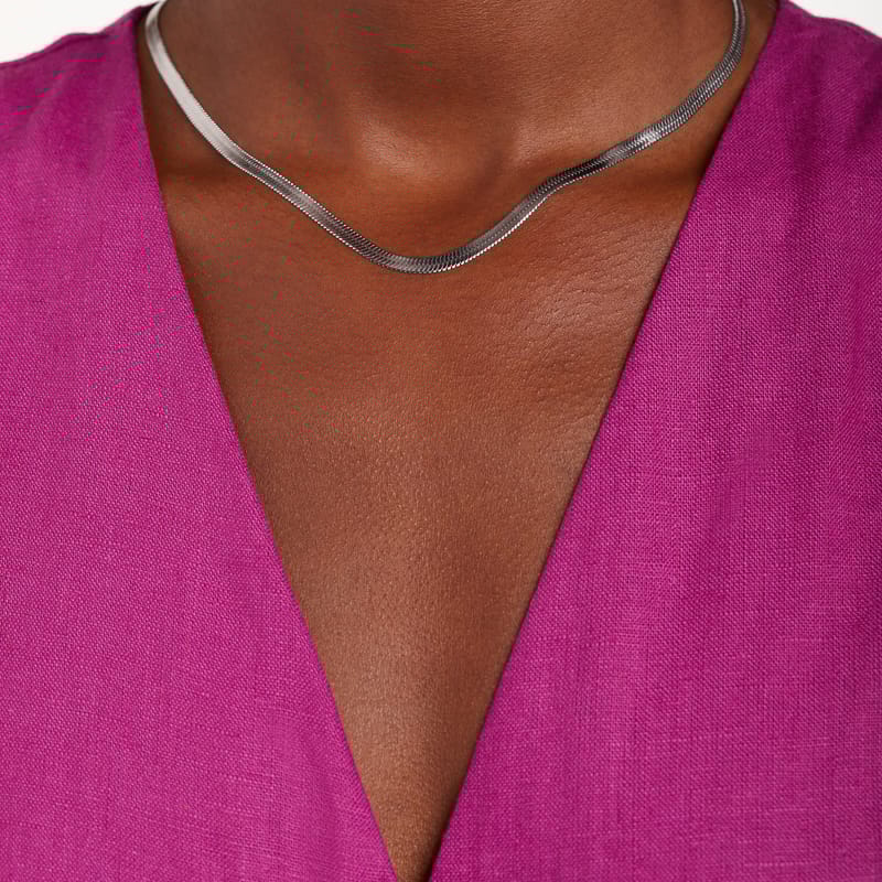Myla stalen goldplated ketting voor dames
