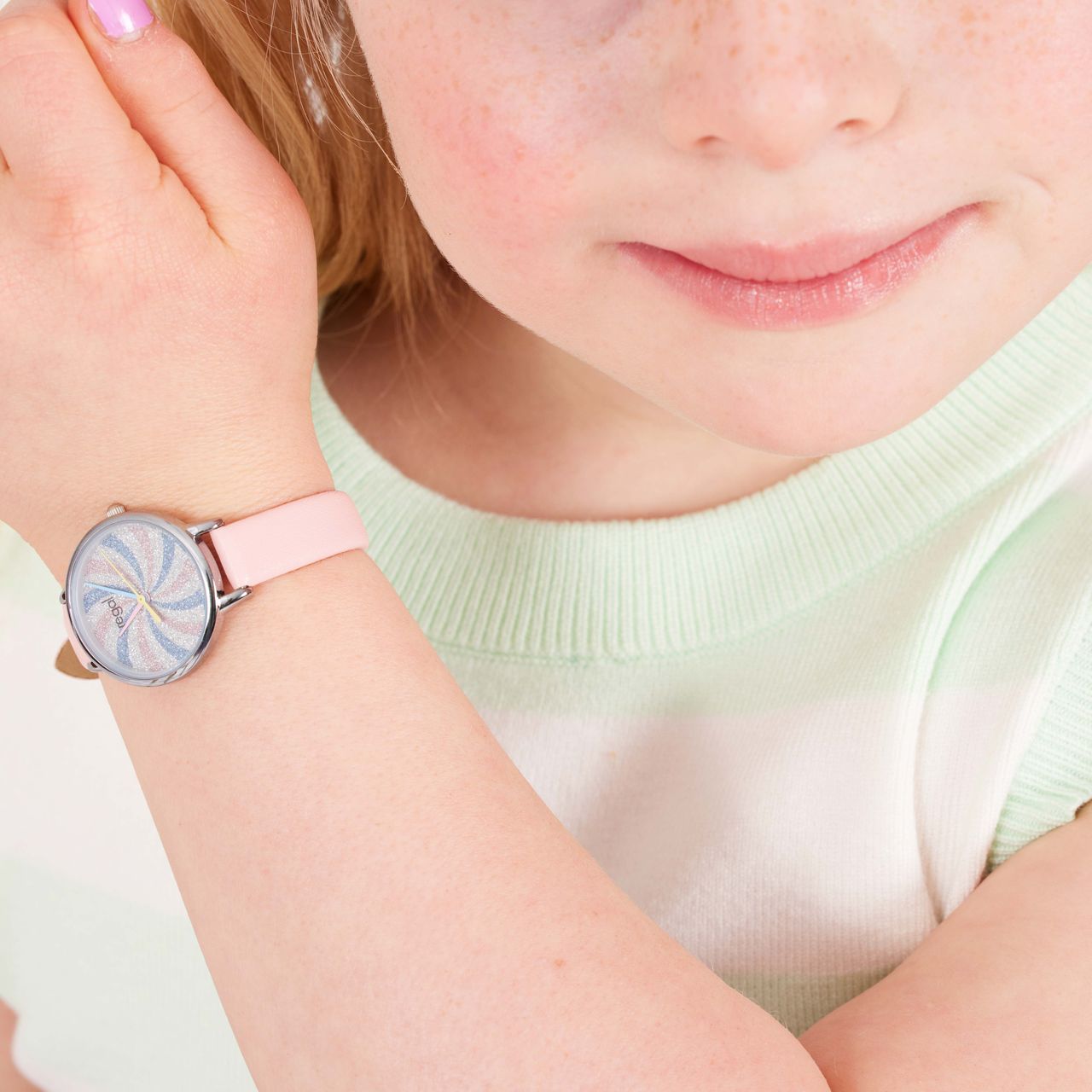 Regal Armbanduhr für Mädchen, Swirl