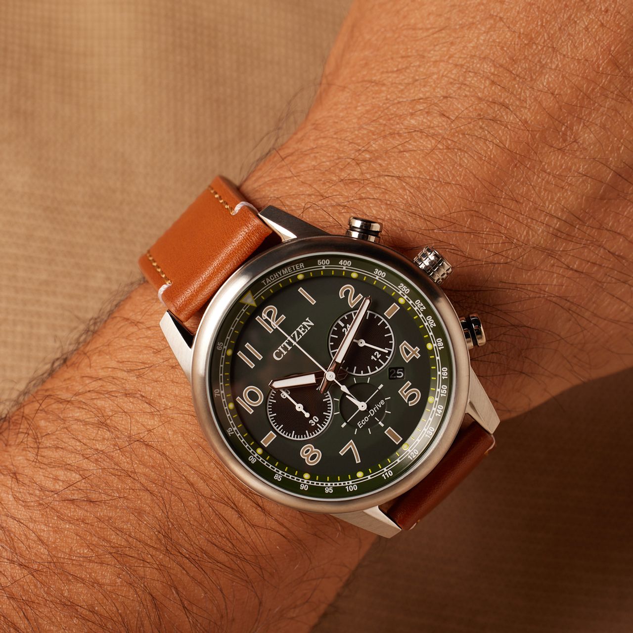 Citizen stainless steel herenhorloge model CA4420-21X