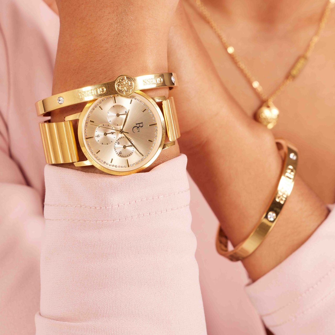 Regal collection Dames Horloge Goudkleurig