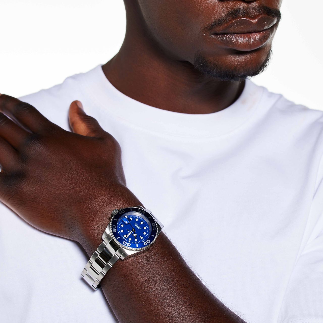 Marlow Miller Heren Horloge Zilverkleurig
