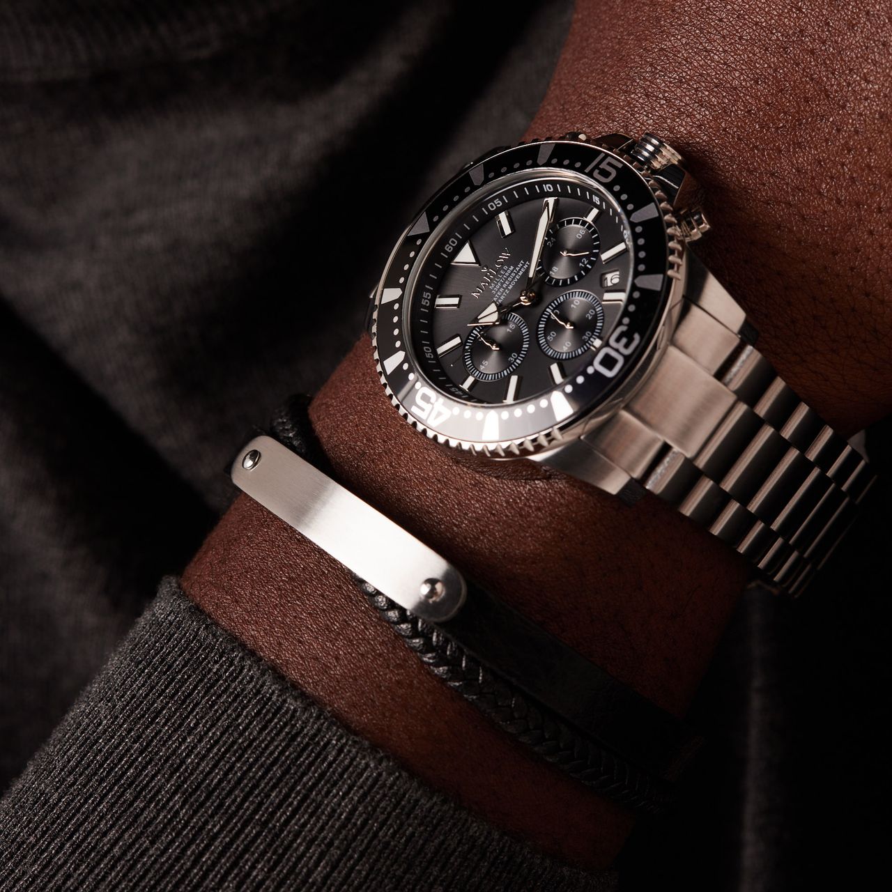 Marlow Miller cadeauset met stainless steel armband