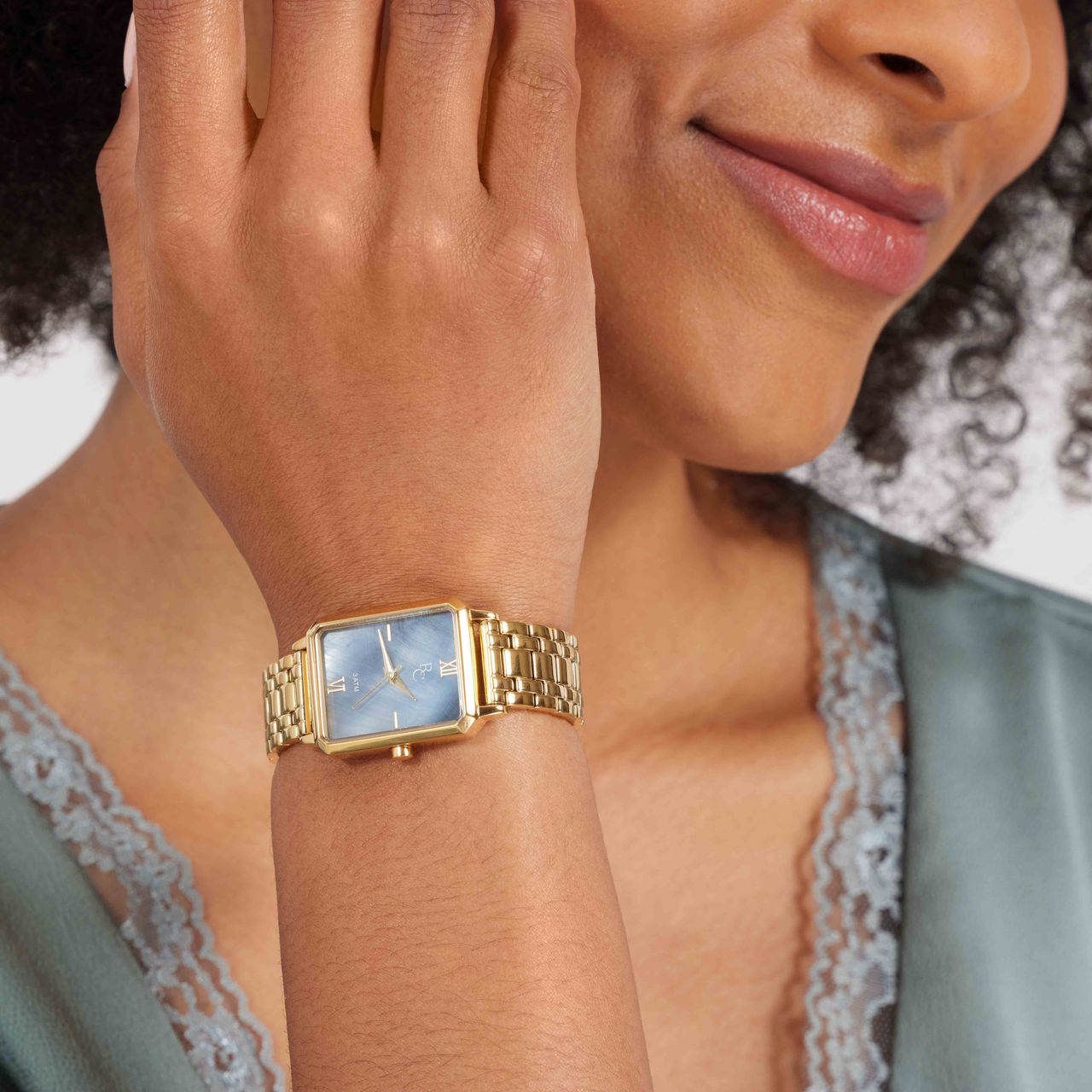 Regal Collection dames horloge met een stalen band