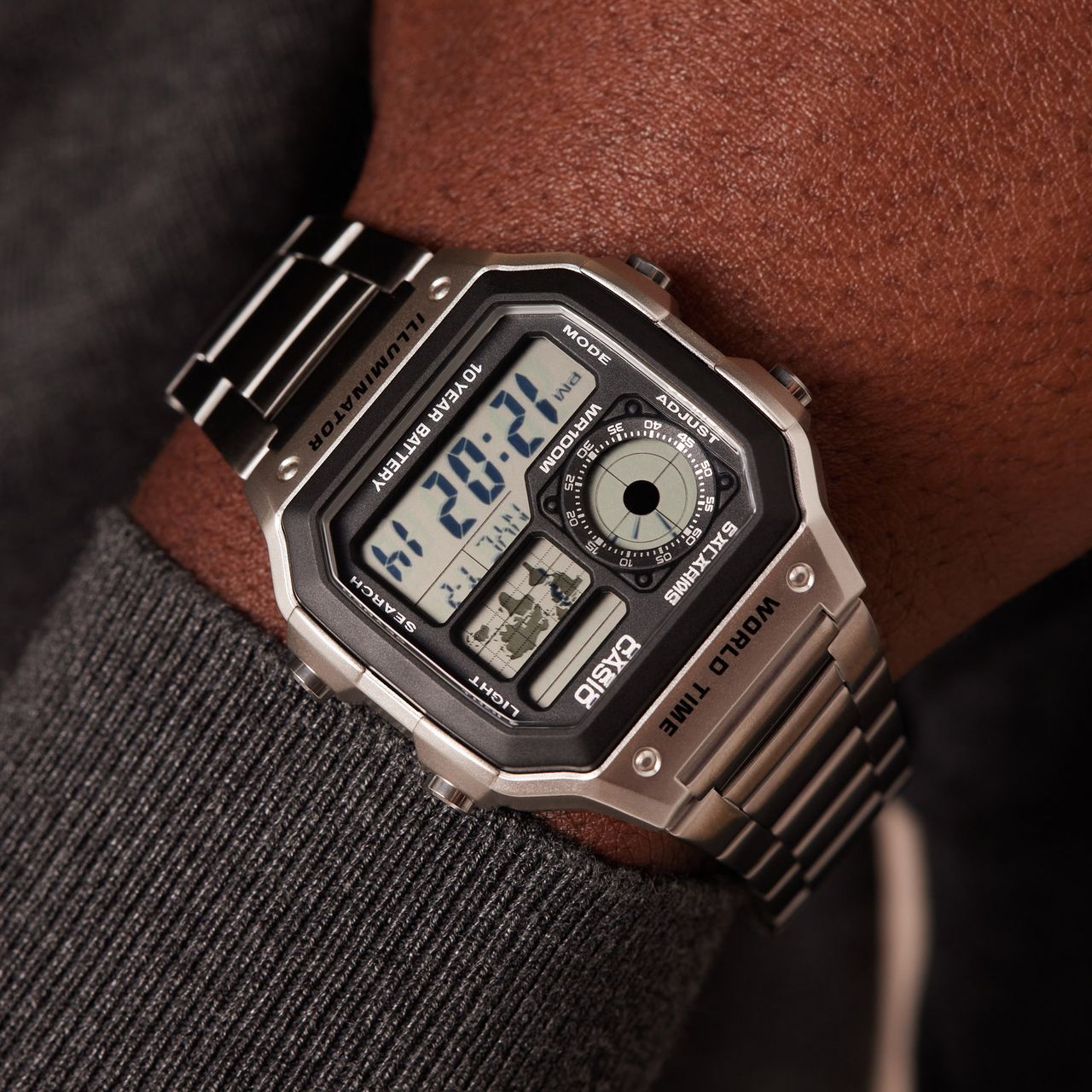 Casio Armbanduhr AE-1200WHD-1AVEF