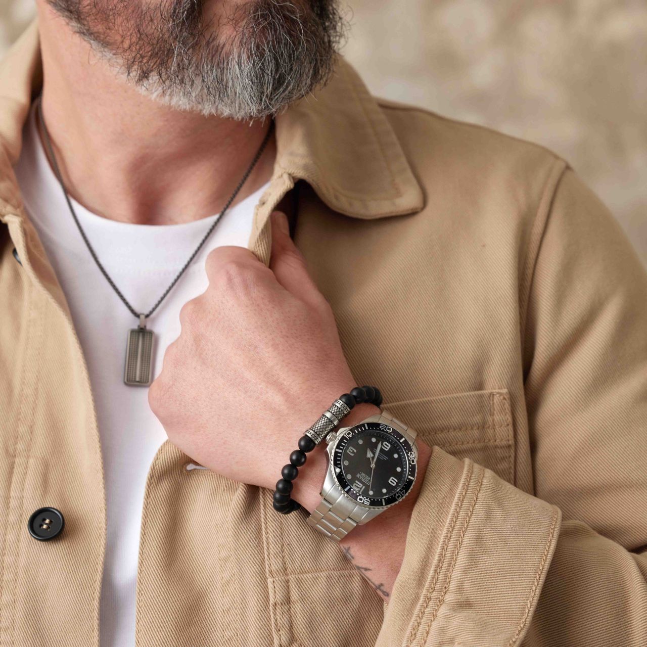 Urban Story Geschenkset mit Achat-Armband