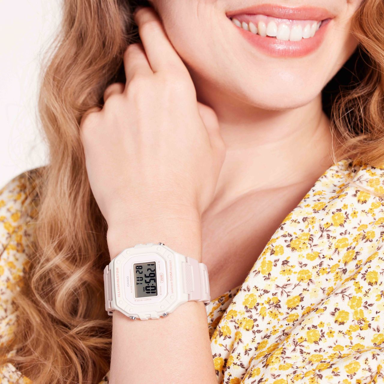 Casio Digitaal Dames Horloge W-218HC-4A2VEF