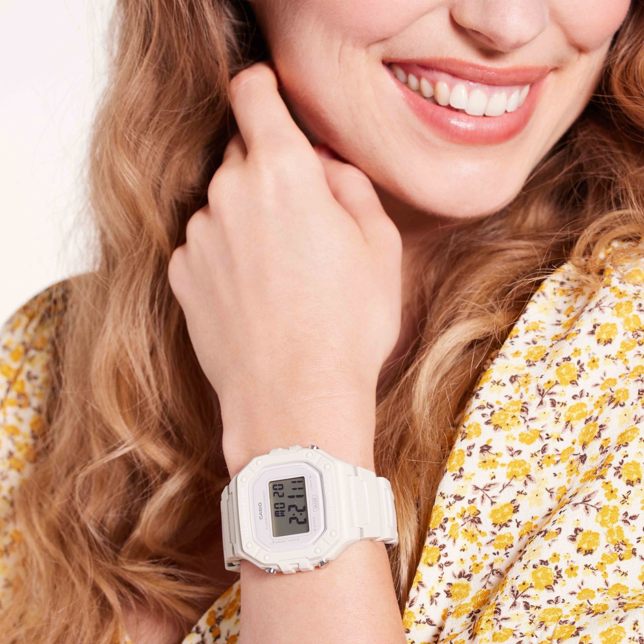 Casio Digitaal Dames Horloge W-218HC-8AVEF