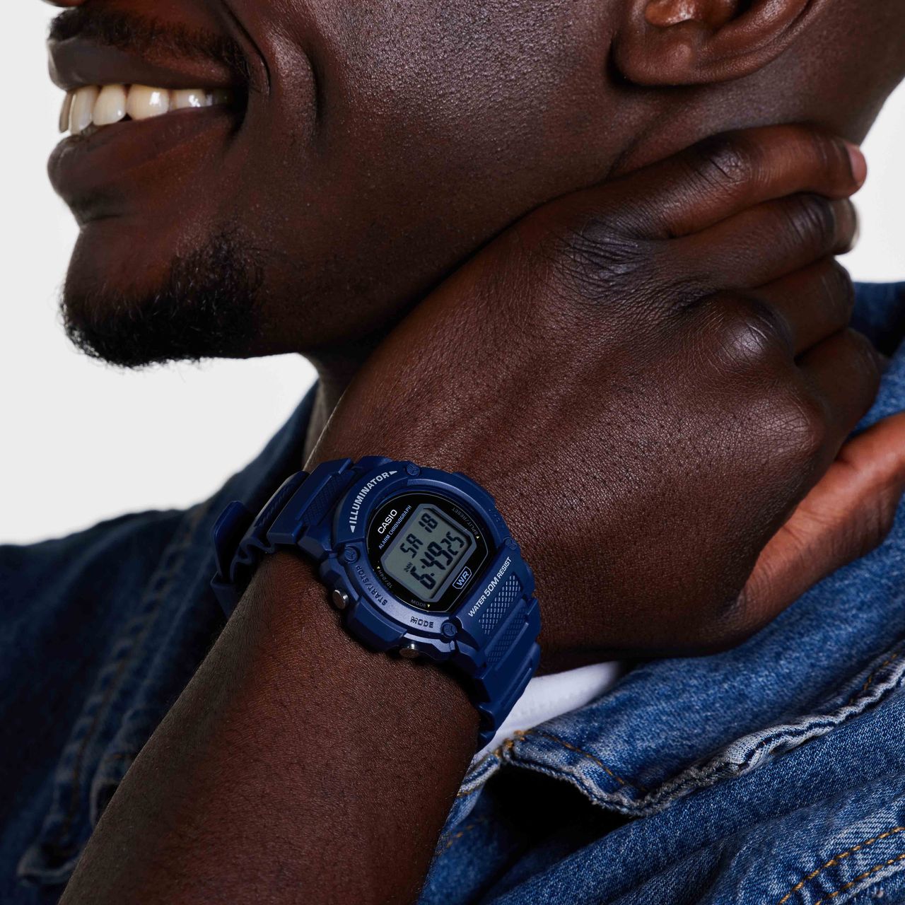Casio Digitaal Heren Horloge W-219H-2AVEF