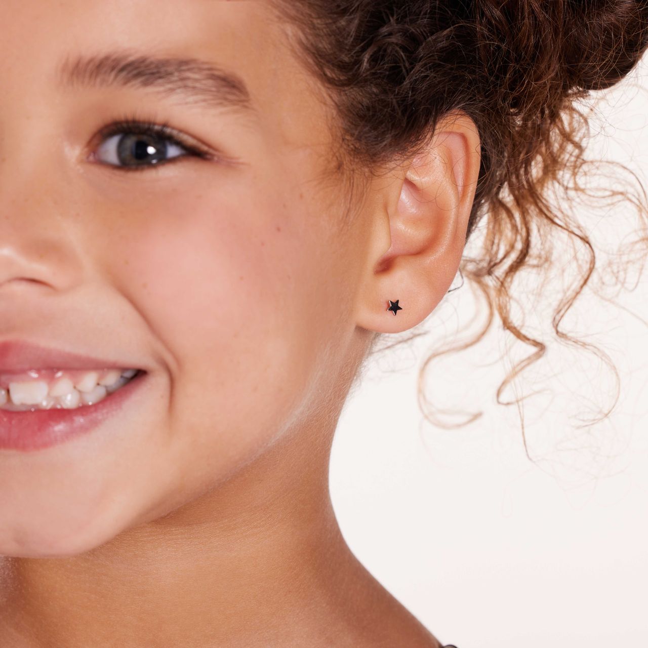 Stainless steel Disney Tinkerbell oorknoppen met ster