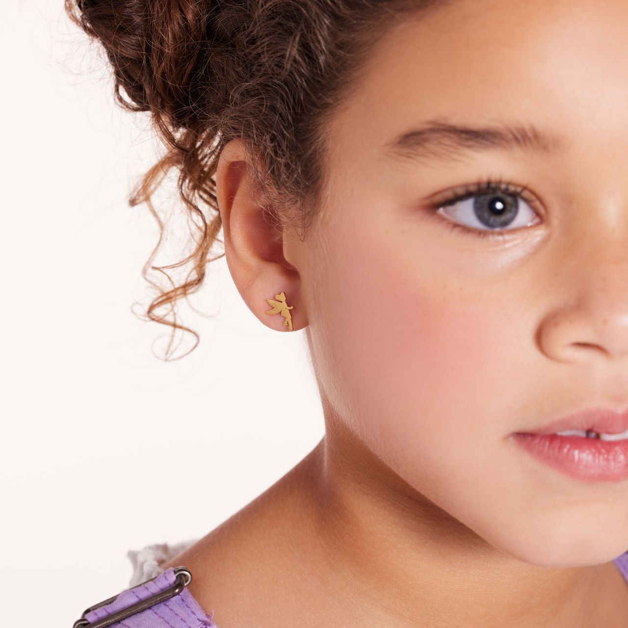 Disney stainless steel goldplated kinderoorknoppen set ster Tinkerbell