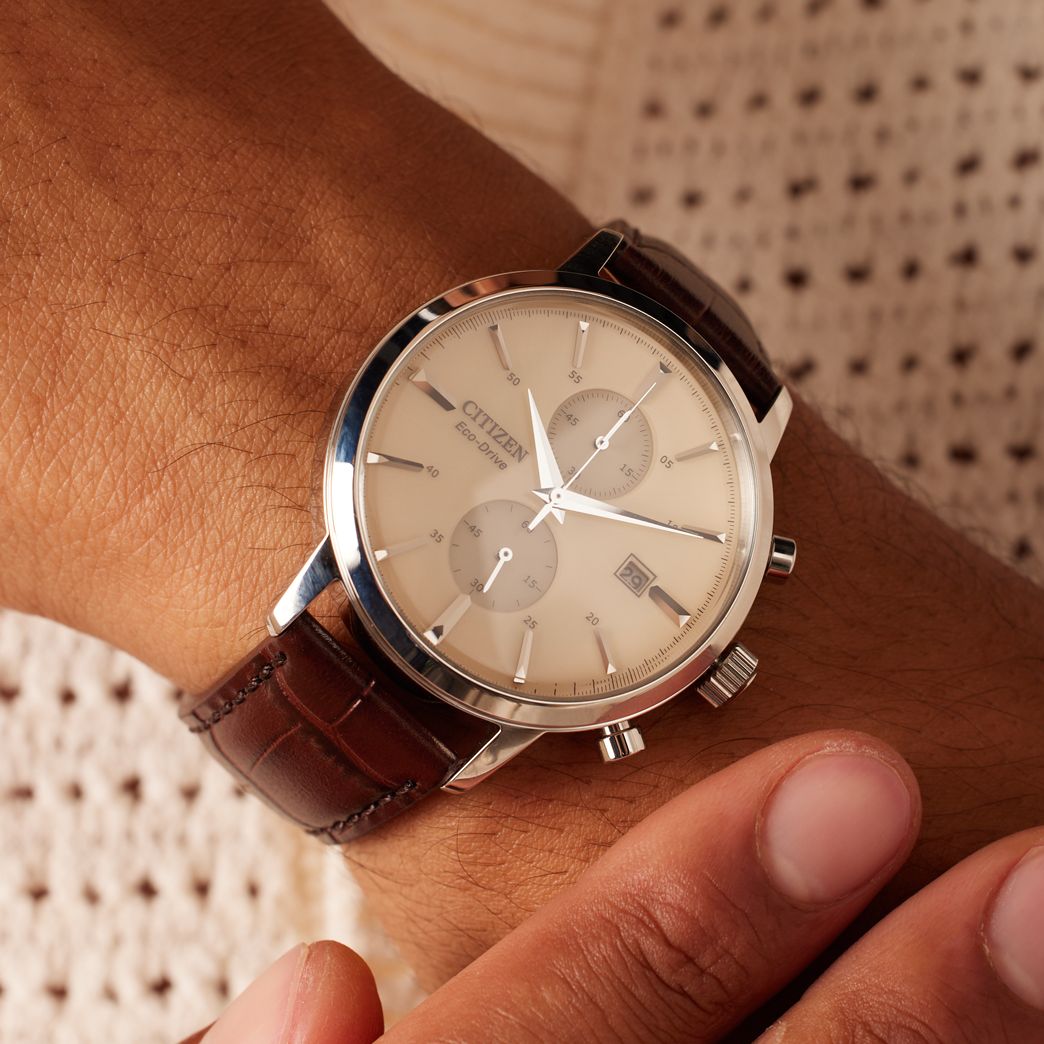 Citizen Armbanduhr mit Edelstahlgehäuse