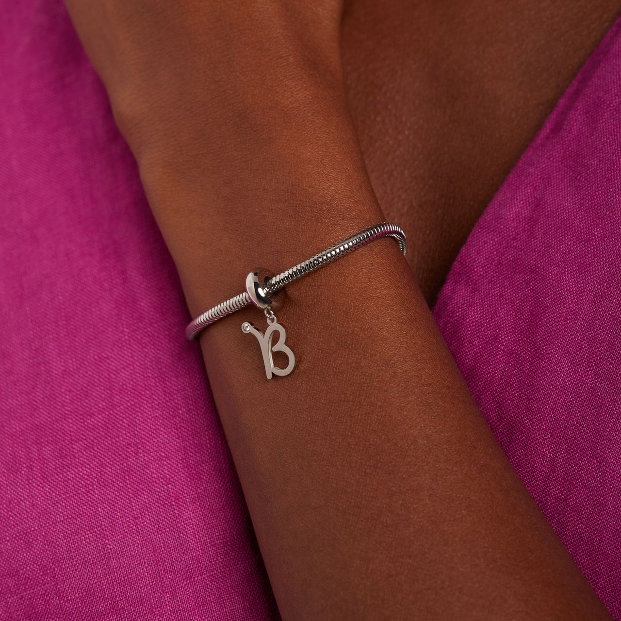 Bettelarmband-Anhänger, Edelstahl