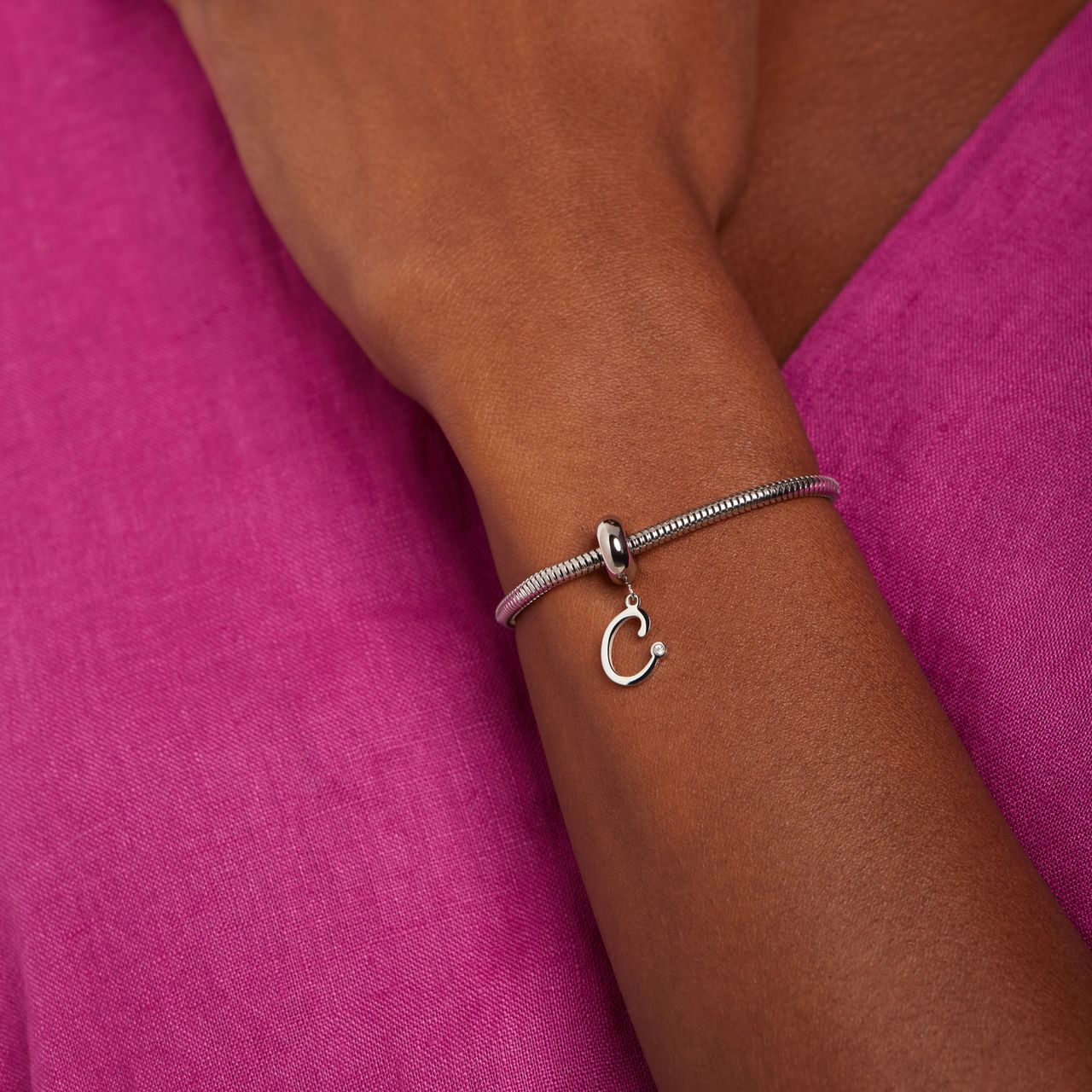 Bettelarmband-Anhänger, Edelstahl