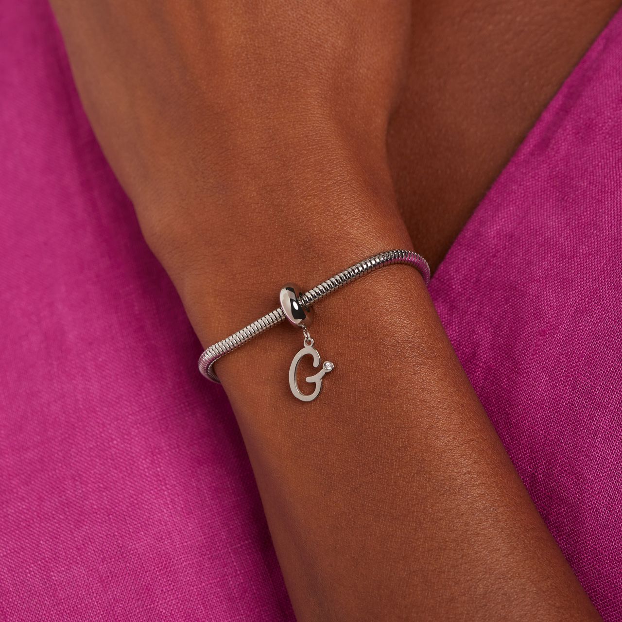 Bettelarmband-Anhänger, Edelstahl