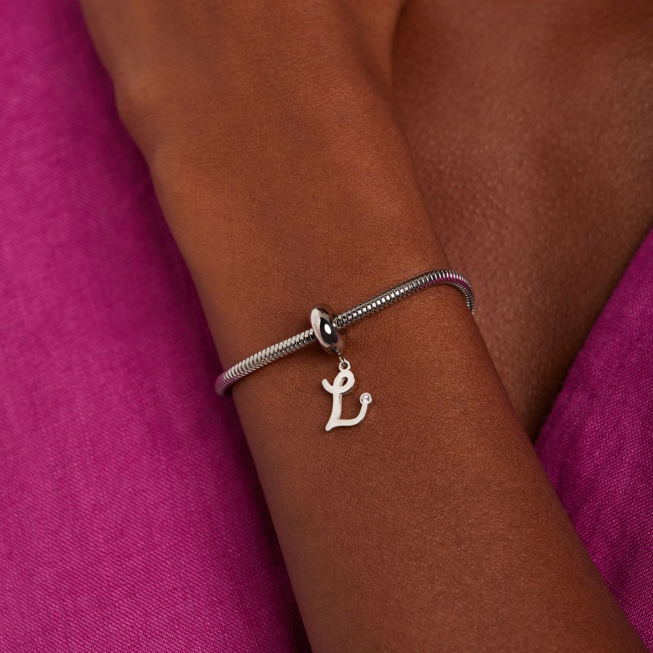 Bettelarmband-Anhänger, Edelstahl