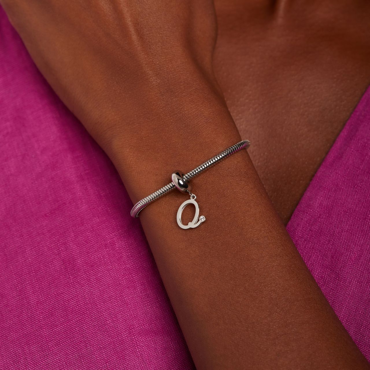 Bettelarmband-Anhänger, Edelstahl