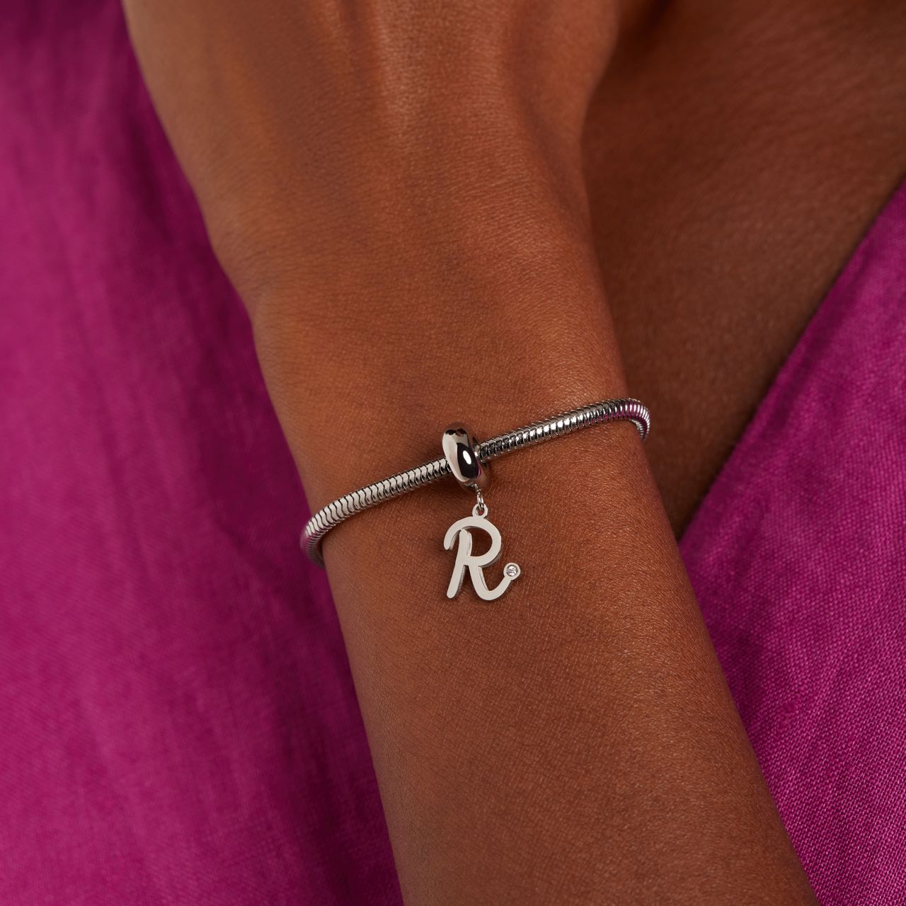 Bettelarmband-Anhänger, Edelstahl