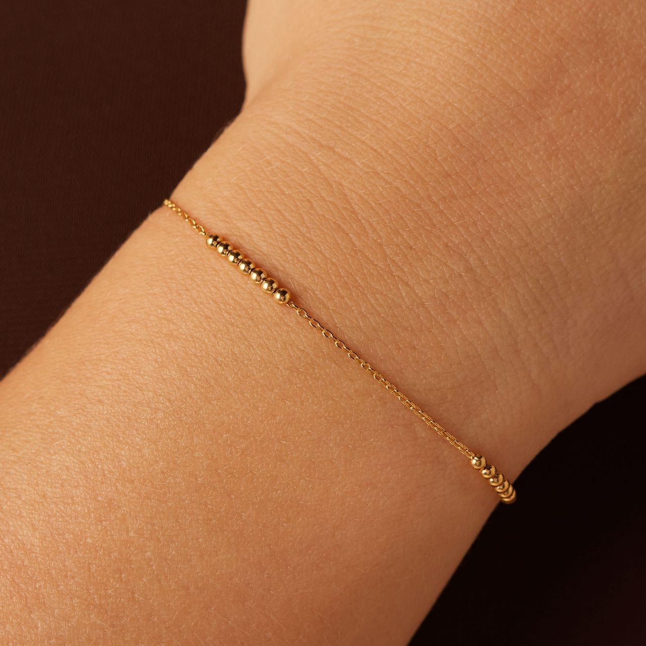 Zilveren goldplated armband voor dames