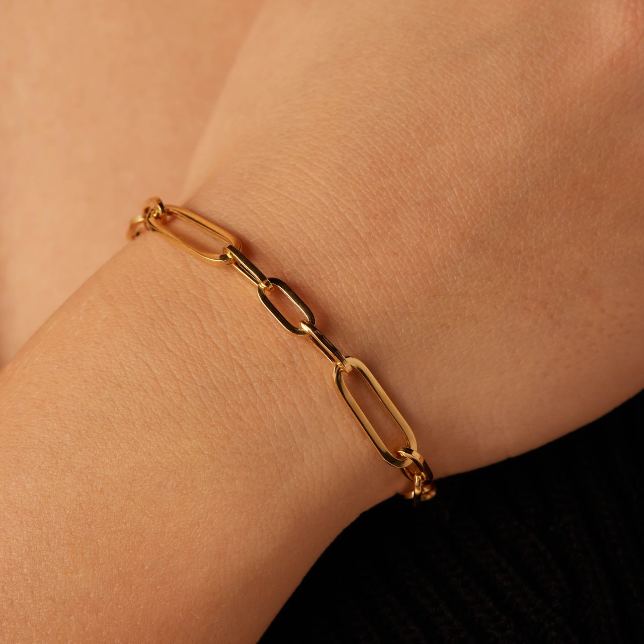 Zilveren goldplated armband voor dames