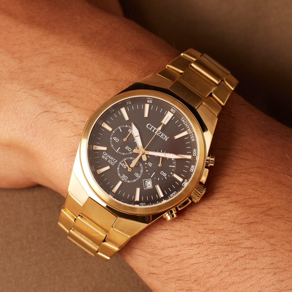 Citizen horlogegoudkleurig herenhorloge AN8173-51E