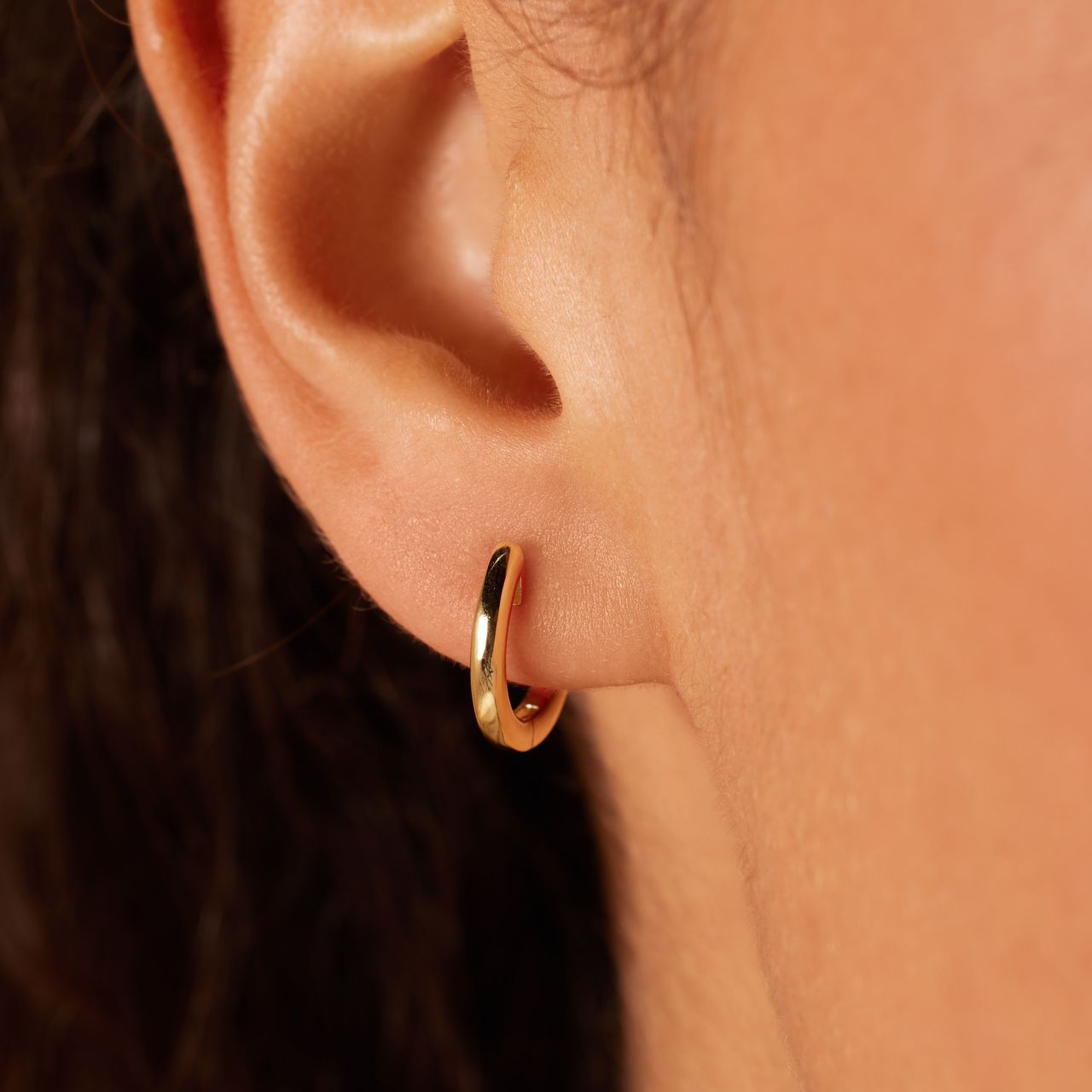 Zilveren goldplated oorringen voor dames