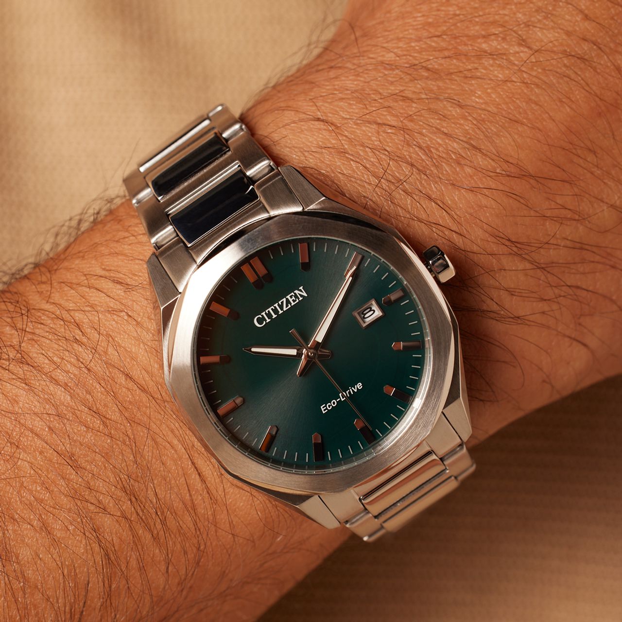 Citizen horloge met stainless steel band BM7620-83X