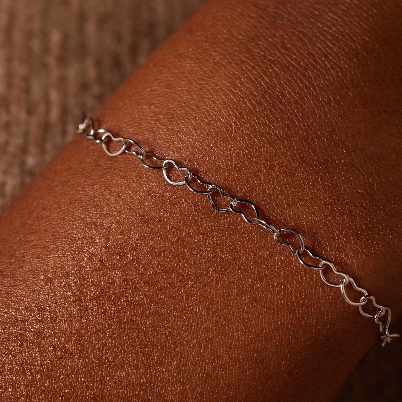Armbänder aus Edelstahl, Mutter/Tochter, Herz
