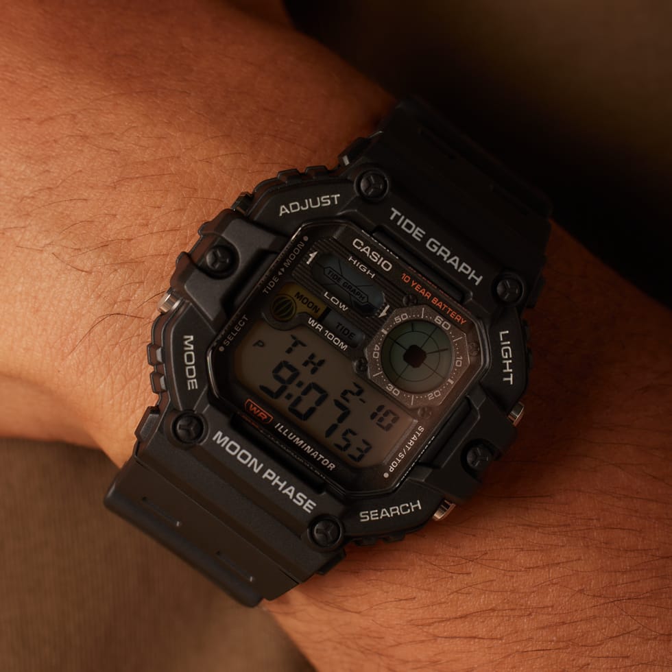 Casio digitaal horloge zwart WS-1700H-1AVEF