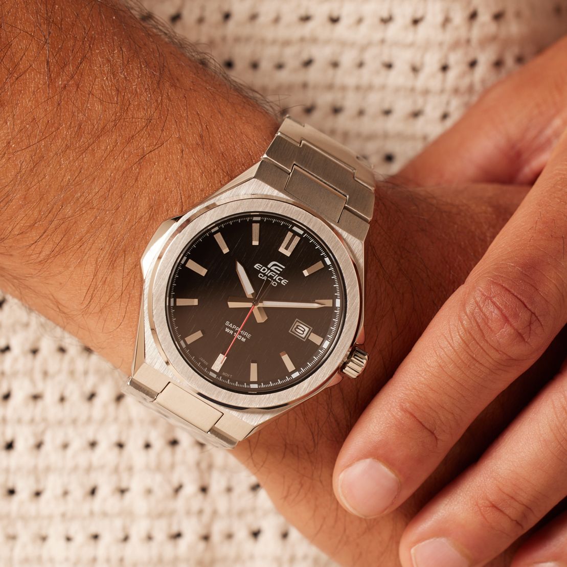 Edifice horloge stainless steel band EFB-108D-1AVUEF