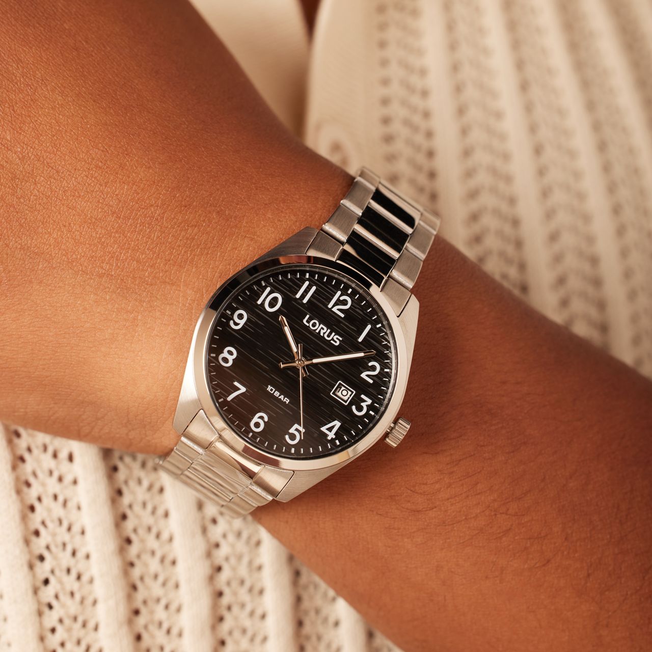 Lorus herenhorloge stainless steel band RH905RX9