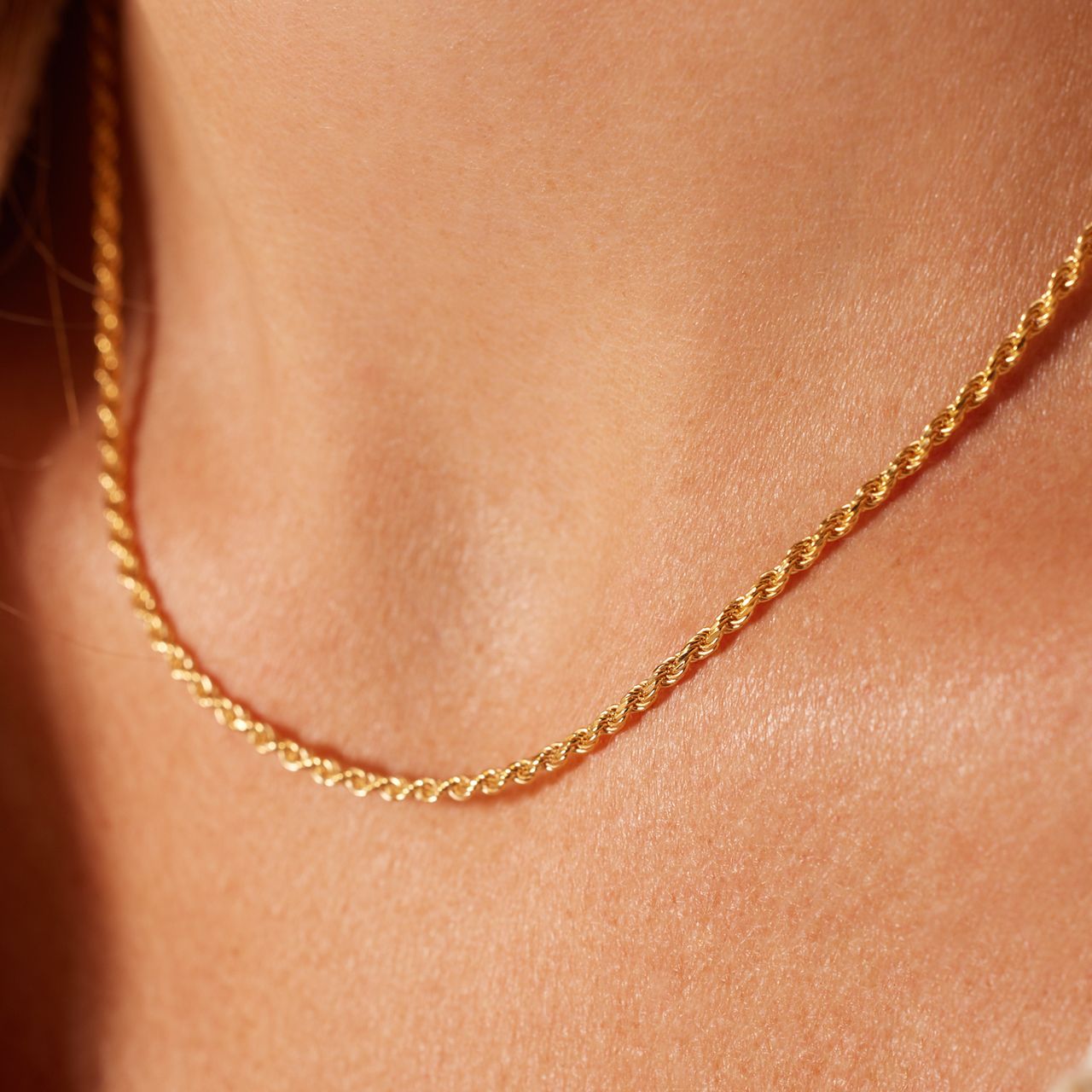 Zilveren goldplated koordcollier