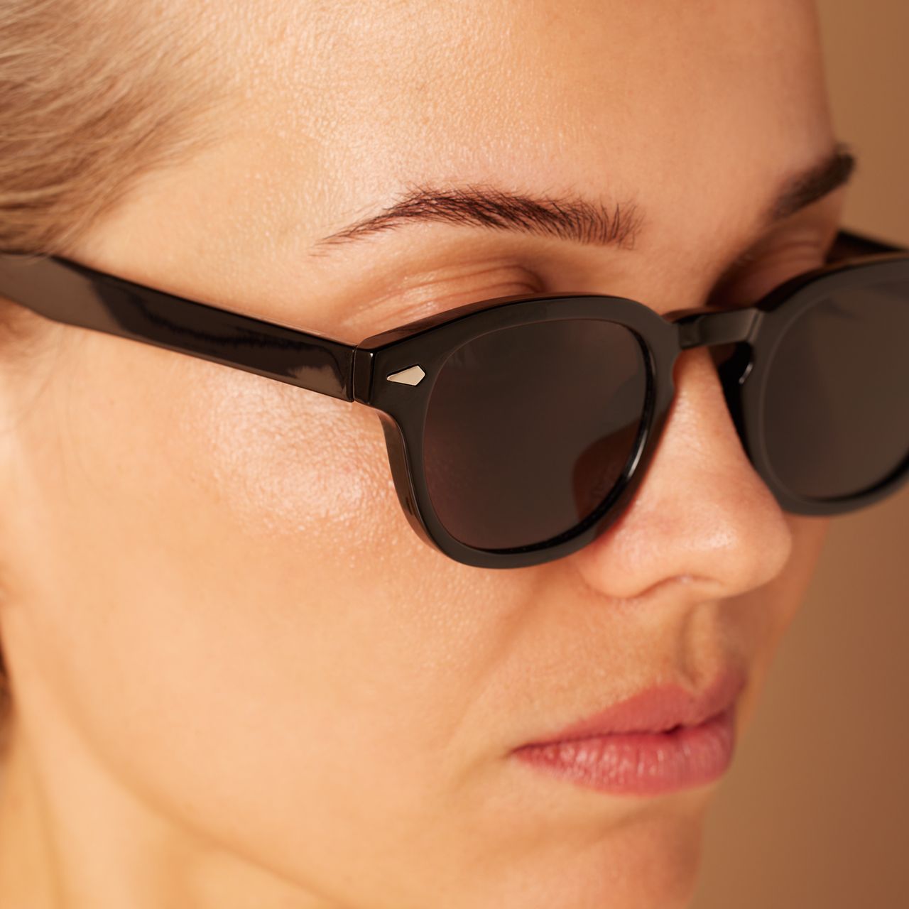 Schwarze Sonnenbrille